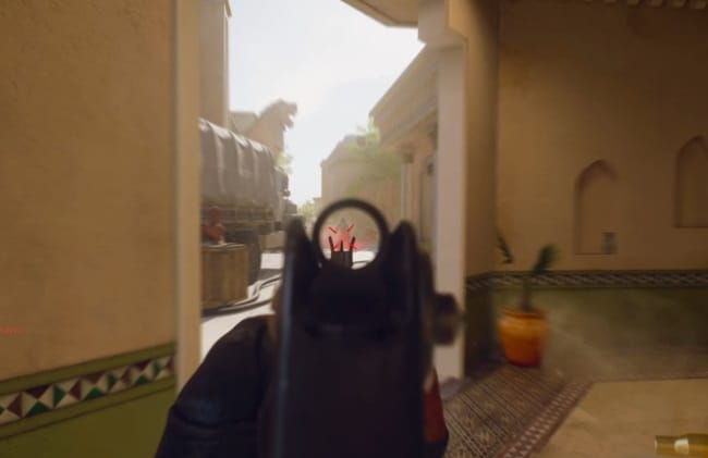 COD BO6のXM4で戦闘
